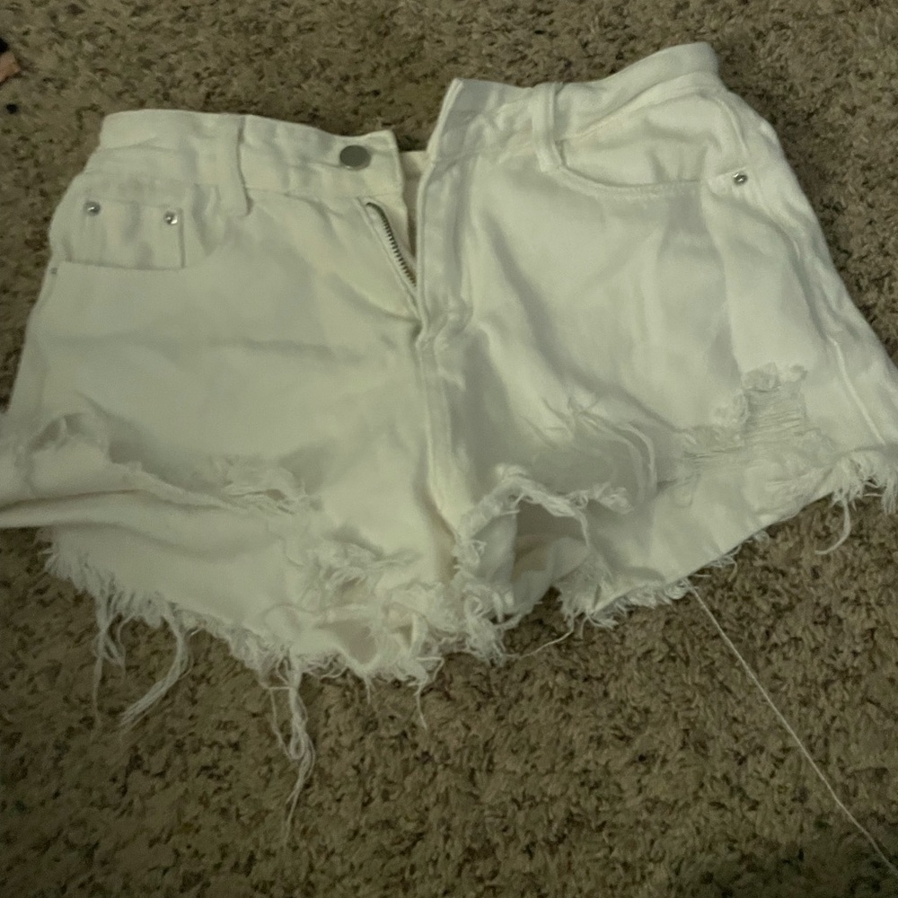 White shorts